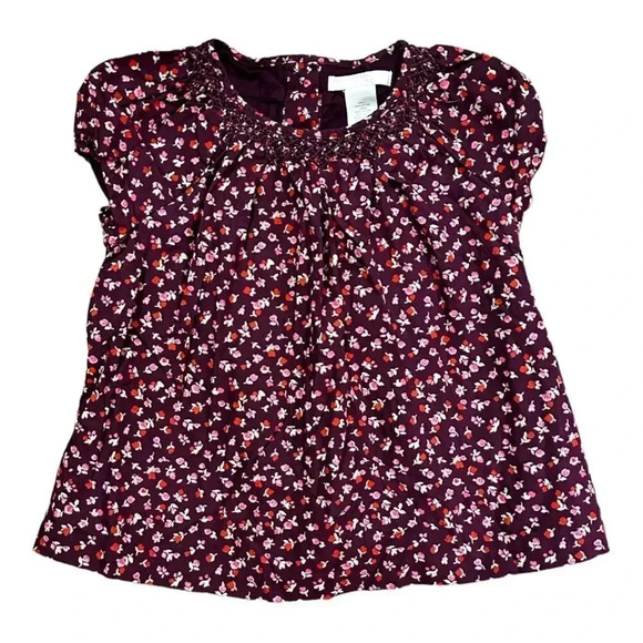 Janie & Jack | Floral Swing Cut Blouse (5) - Picture 1 of 6